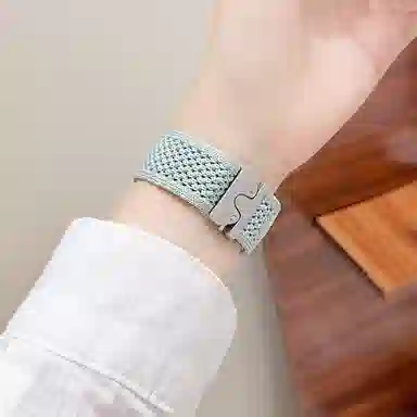 导维 华为适用 手表表带 尼龙材质 表带手表带活力款伞扣尼龙针织腕带透气手表链男女士手环替换带