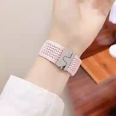 导维 华为适用 手表表带 尼龙材质 表带手表带活力款伞扣尼龙针织腕带透气手表链男女士手环替换带