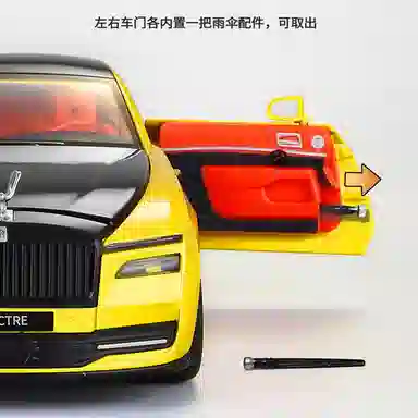 格薇拉 劳斯闪灵莱斯仿真合金汽车 成品模型