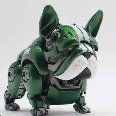 格薇拉 机械斗牛犬机器狗机甲 成品模型