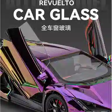 格薇拉 喷雾电镀兰博基尼合金汽车 成品模型
