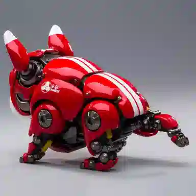 格薇拉 机械斗牛犬机器狗机甲 成品模型