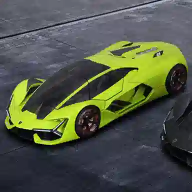 格薇拉 兰博第三纪元合金汽车 成品模型
