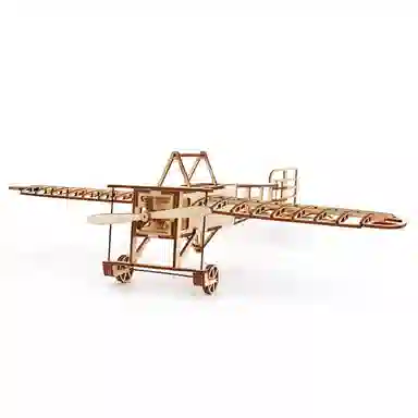 格薇拉 布莱里奥特飞机木质玩具品立体益智 拼装模型