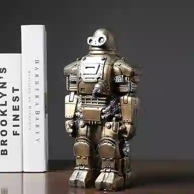 格薇拉 机器人书架酒柜书柜创意客厅欧式办公室小 成品模型