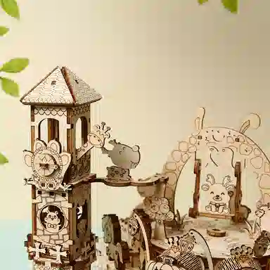 格薇拉 动物派对 创意益智 拼装模型