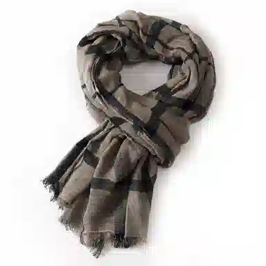 ROUTE 66 Plaid Scarf