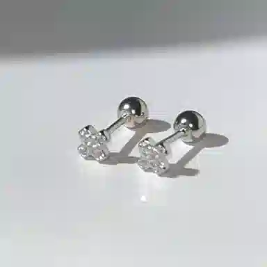 饰之颜 小清新简约 铜 耳钉 女款