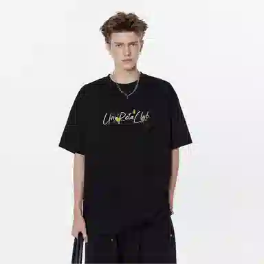 UNA RETA Vintage Cartoon Print T-Shirt