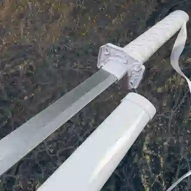 悦米乐 充电发光刀剑死神袖白雪木刀 练习道具 成品模型