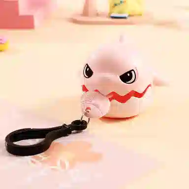 悦米乐 可爱搞怪 拉线咬牙鲨鱼 可拉绳 玩具
