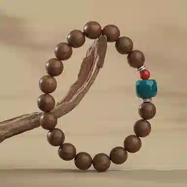 子婳 复古设计小众风格高级感 金丝檀木 珠串 男款