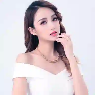 子婳 多巴胺潮酷彩色高档款简约气质 多色水晶 项链 女款