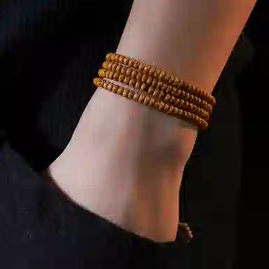 子婳 海南原生态迷你小佛珠念珠复古文玩盘玩必备#好运 星月菩提 手串 男女同款情侣款