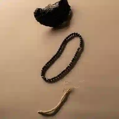子婳 新中式国风文玩佛珠好运平安顺逐文艺简约百搭 降真香 手串 男女同款情侣款