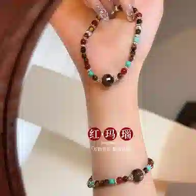 子婳 招财暴富新中式国风民族风小众设计时尚潮流百搭手饰#好运 虎眼石 手串 女款