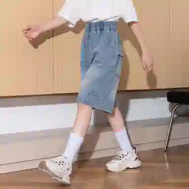 唐狮童装 简约亲肤个性潮流时尚短裤 中小童