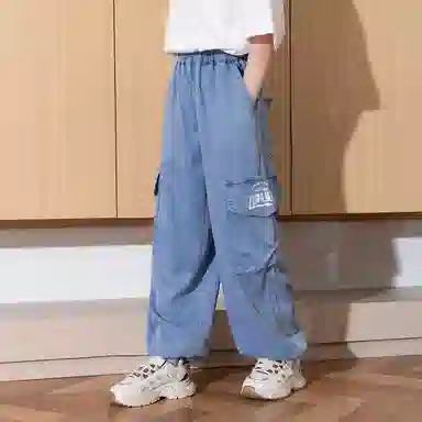 唐狮童装长裤 简约时髦潮流 中小童