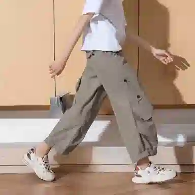 唐狮童装长裤 时尚纯色百搭洋气 中小童