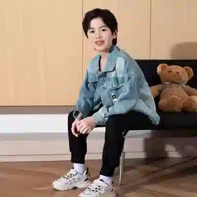 唐狮童装上装 百搭简约舒适休闲潮流洋气 中小童