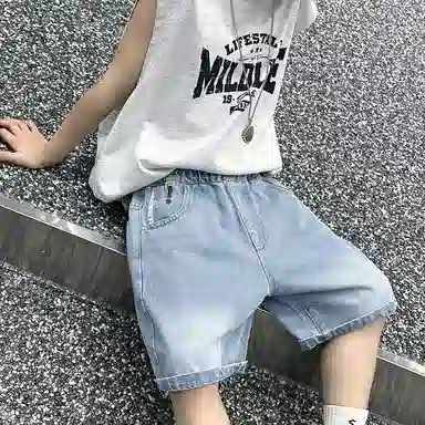 唐狮童装 时尚洋气百搭透气短裤 中小童