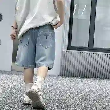 唐狮童装 时尚洋气百搭透气短裤 中小童