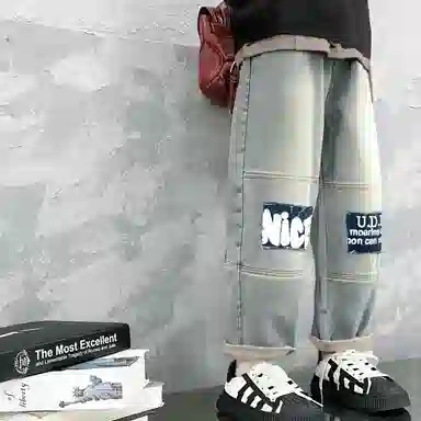 唐狮童装牛仔裤 复古时尚百搭休闲舒适 中小童
