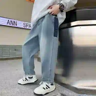 唐狮童装牛仔裤 亲肤洋气简约 中小童