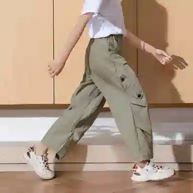 唐狮童装长裤 时尚纯色百搭洋气 中小童