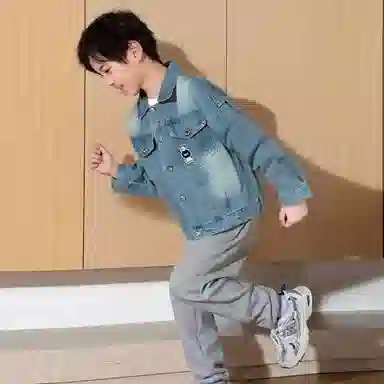 唐狮童装上装 百搭简约舒适休闲潮流洋气 中小童