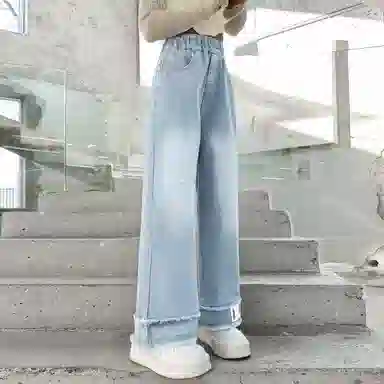 唐狮童装牛仔裤 休闲舒适洋气时尚百搭 中小童