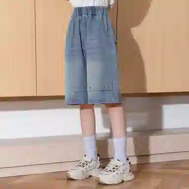 唐狮童装 简约亲肤个性潮流时尚短裤 中小童