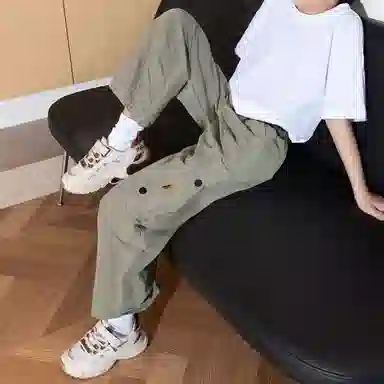 唐狮童装长裤 时尚纯色百搭洋气 中小童