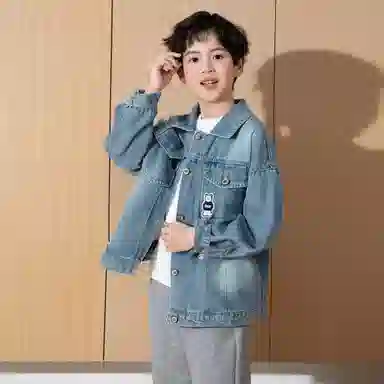唐狮童装上装 百搭简约舒适休闲潮流洋气 中小童