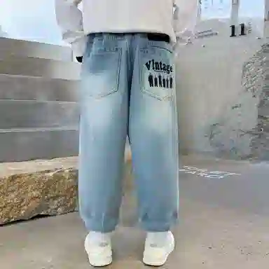 唐狮童装牛仔裤 亲肤个性百搭 中小童