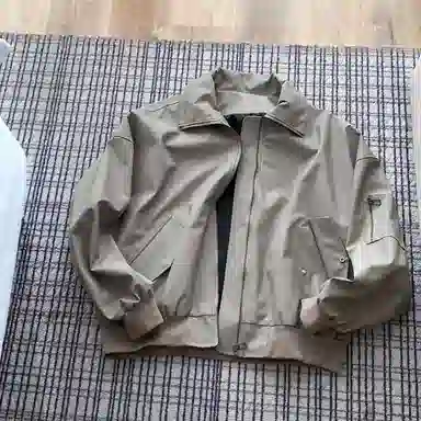 徐百货  美式高街潮牌百搭休闲时尚宽松春秋款纯色简约学生党穿搭潮流痞帅感棒球服 男女同款