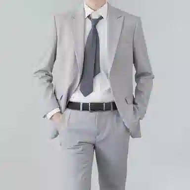 Maserati Classic Leather Belt Gunmetal