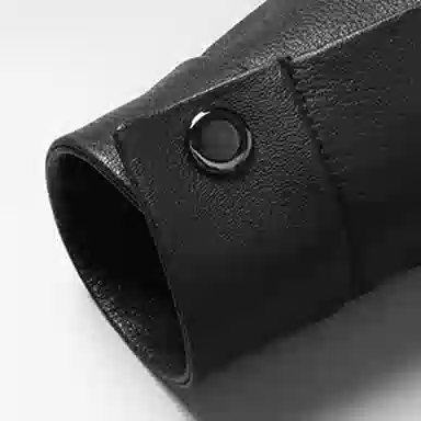 高档柔软山羊皮打造的时尚商务休闲通勤真皮夹克外套皮衣 男款