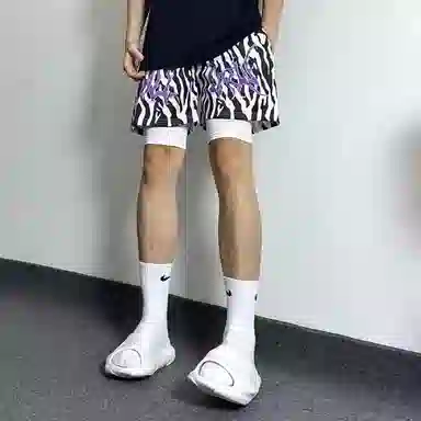 美式复古高街哥特风透气舒适宽松百搭运动短裤系列篮球裤 男女同款