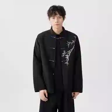 Zhongshi Bamboo Embroidery Blazer