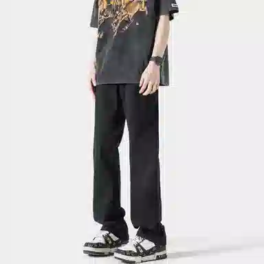 帝狼牛 美式复古风百搭显高显瘦多种版型裤子牛仔裤 男女同款