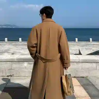 MADONA Classic Belted Wool Coat