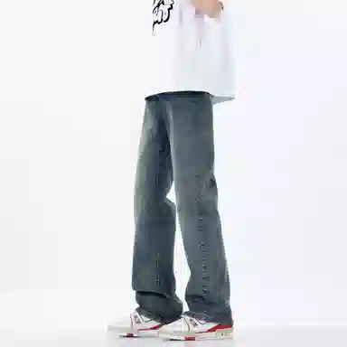 MADONA Vintage Washed Denim Jeans