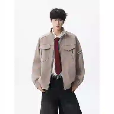 MADONA Vintage Streetwear Wool Coat