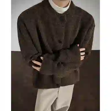 MADONA Vintage Button Knit Cardigan