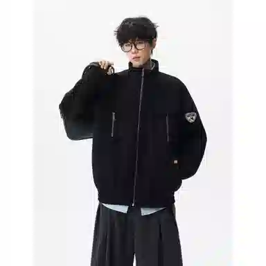 MADONA Vintage Streetwear Wool Coat