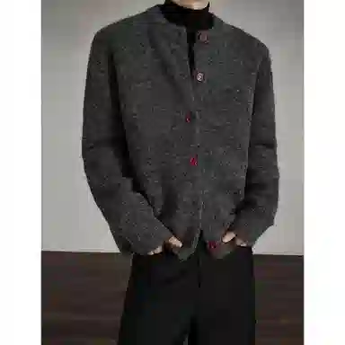 MADONA Vintage Button Knit Cardigan