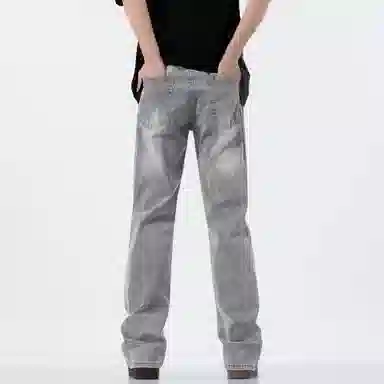 MADONA Vintage Lightning Logo Jeans