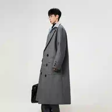 MADONA Double-Breasted Wool Coat