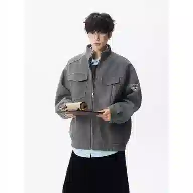 MADONA Vintage Streetwear Wool Coat